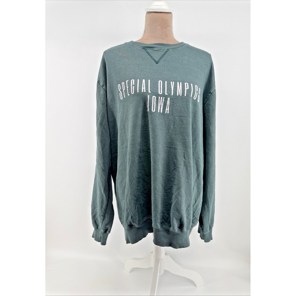 Iowa Special Olympics Women's 2XL Sweatshirt Green Comfortable